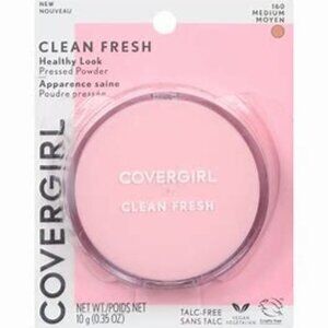 COVERGIRL Clean Fresh Pressed Powder, Medium, 0.35 oz